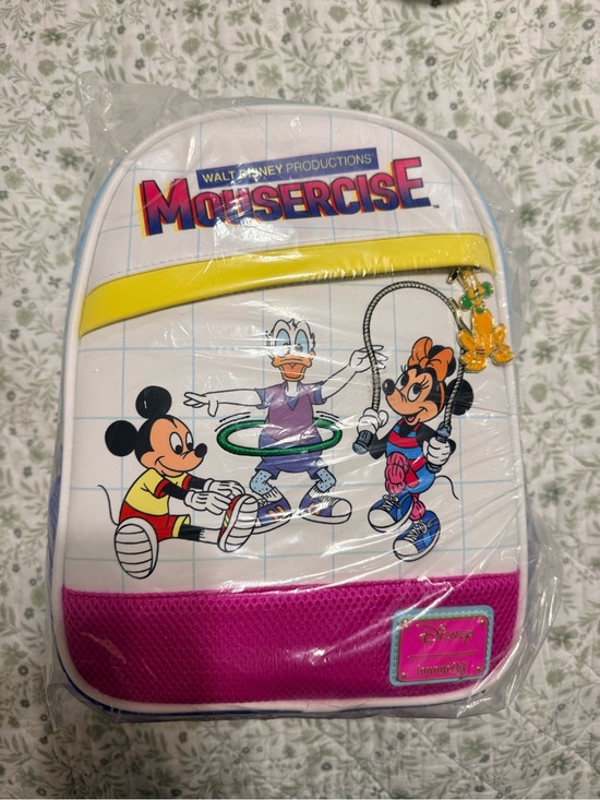 Loungefly Handbags - Loungefly Disney Mousercise Mini Backpack